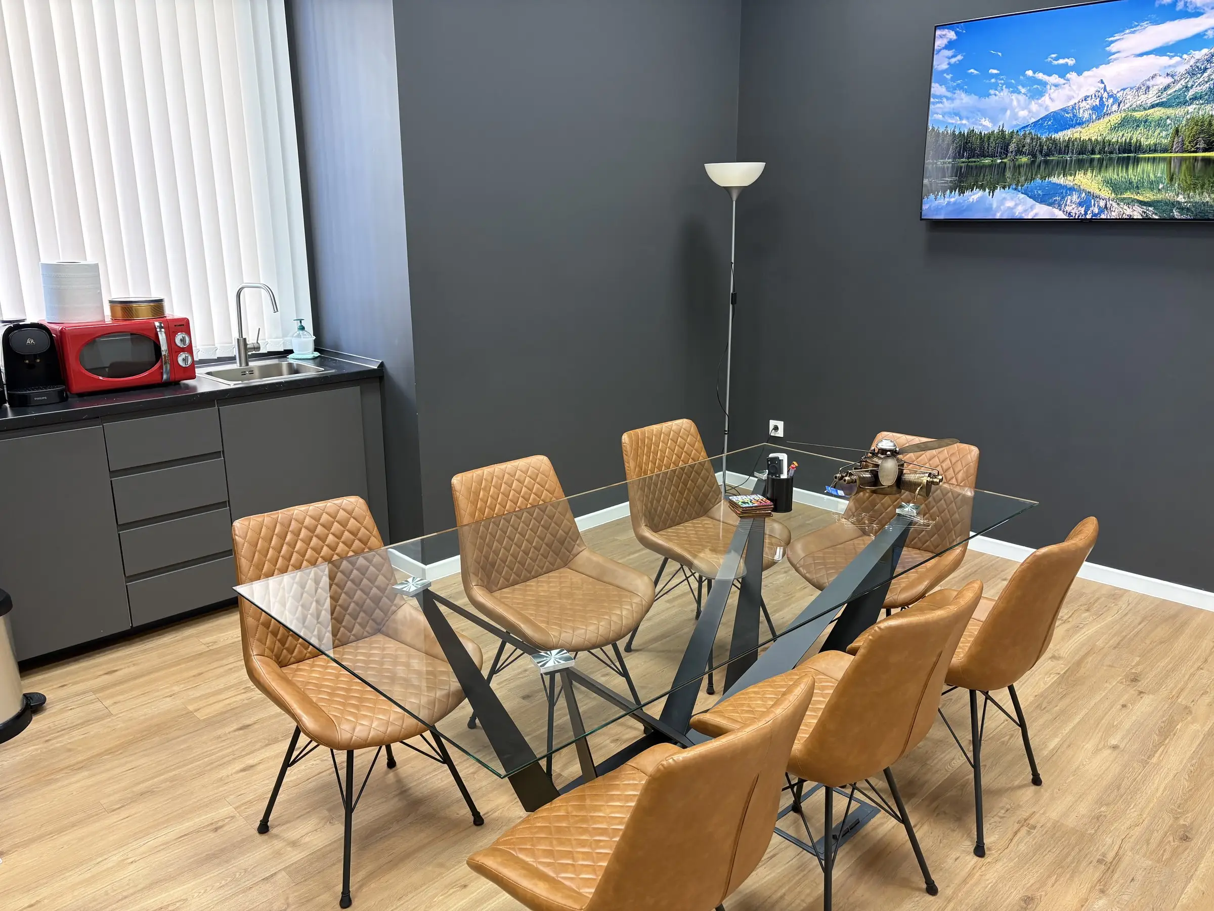 Sala para explicar el plan de tratamiento